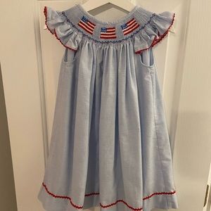 Patriot Smocked Dress